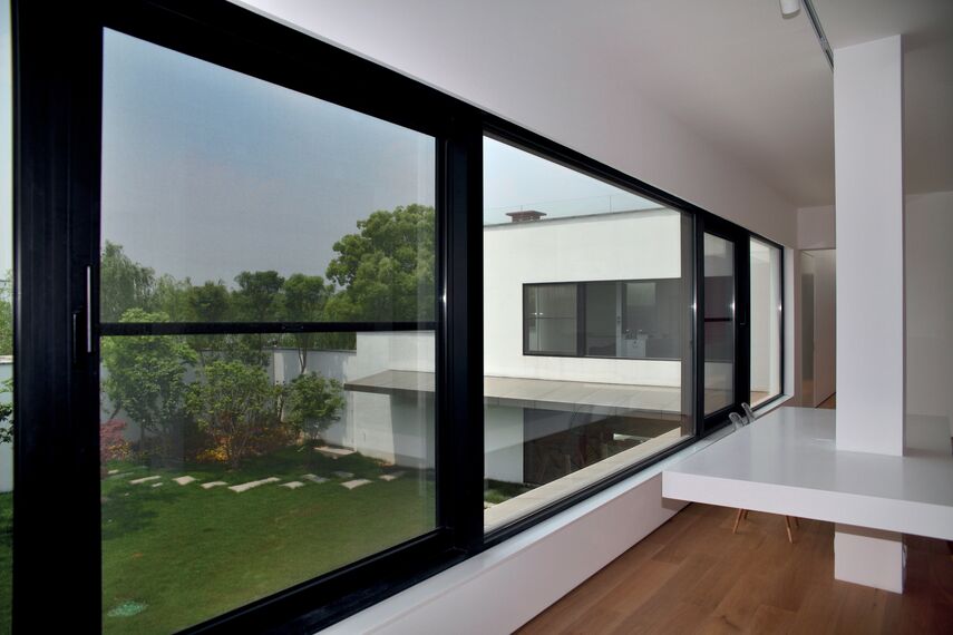 ConceptWall 50 Muros cortina - Jiujiangtang Villa situado en Shanghai, China