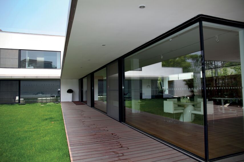 ConceptWall 50 Muros cortina - Jiujiangtang Villa situado en Shanghai, China