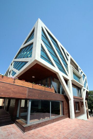 ConceptWall 50 Muros cortina - House Private house - Zvezditza Vilage situado en Varna, Bulgarije