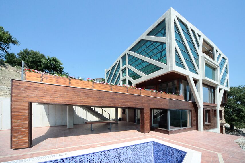 ConceptWall 50 Muros cortina - House Private house - Zvezditza Vilage situado en Varna, Bulgarije