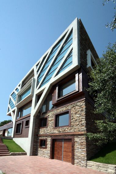 ConceptWall 50 Muros cortina - House Private house - Zvezditza Vilage situado en Varna, Bulgarije