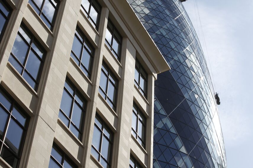 CS 38-SL Sistemas cancelados, CS 38-SL Sistemas cancelados, ConceptWall 50 Muros cortina y ConceptSystem 68 Puertas - Office building 50 St Mary's Axe situado en London, Reino Unido