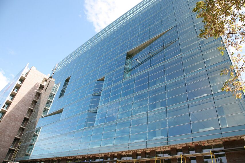 ConceptWall 50 Muros cortina - Office building Vivaldi Plaza situado en Moscow, Rusia