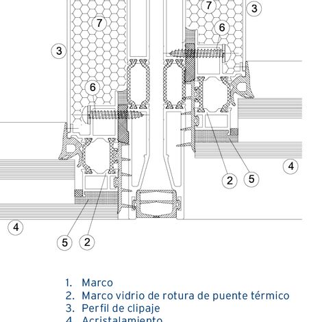 ConceptWall 86 Muros cortina - Höfdatorg situado en Reykjavik, Islandia