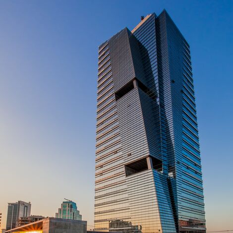 CW 50-SC Muros cortina - Business center Paragon Tower situado en Ankara, Turquía
