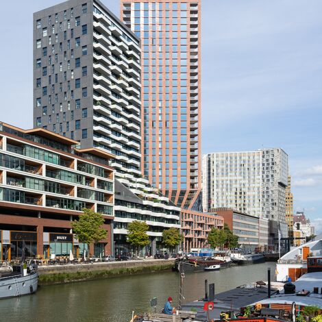 ConceptWall 50 Muros cortina y ConceptPatio 155 Puertas correderas y plegables - CasaNova situado en Rotterdam, los Países Bajos
