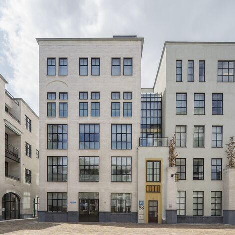 SlimLine 38 Ventanas y ConceptWall 50 Muros cortina - Maankwartier situado en Heerlen, los Países Bajos