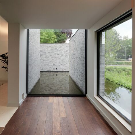 ConceptSystem 68 Ventanas y ConceptSystem 68 Puertas - Villa Villa Rotonda situado en Goirle, los Países Bajos