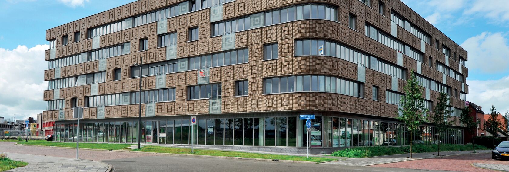 CS 38-SL Sistemas cancelados, CS 38-SL Sistemas cancelados y SlimLine 38 Ventanas - Residental/Project Bloemhof situado en Groningen, los Países Bajos