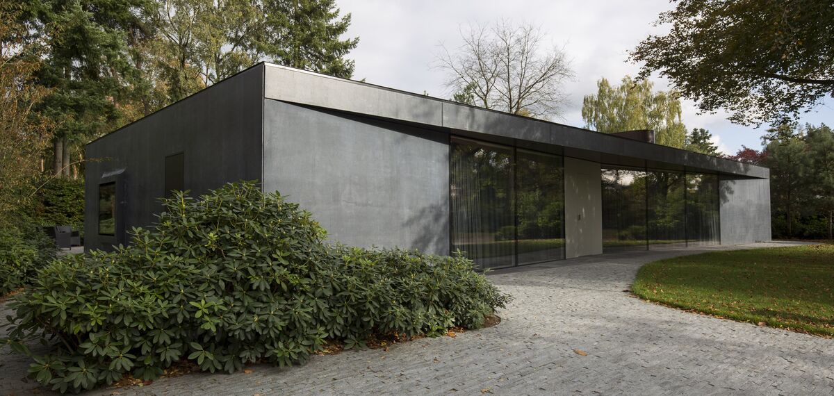 ConceptWall 50 Muros cortina - Villa X situado en Brabant, los Países Bajos