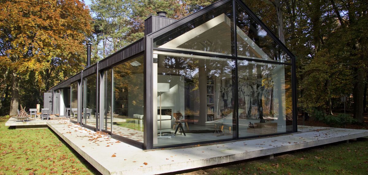 ConceptPatio 130 Puertas correderas y plegables, ConceptSystem 77 Ventanas y ConceptWall 50 Muros cortina - House Brouwhuis situado en Oisterwijk, los Países Bajos