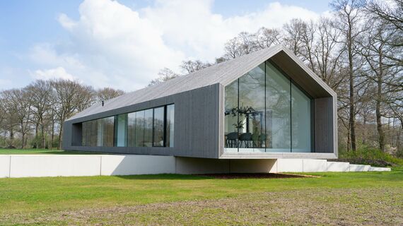 SlimLine 38 Puertas, ConceptPatio 130 Puertas correderas y plegables y ConceptSystem 77 Ventanas - Het Kleine Krikhaar situado en Geesteren, los Países Bajos