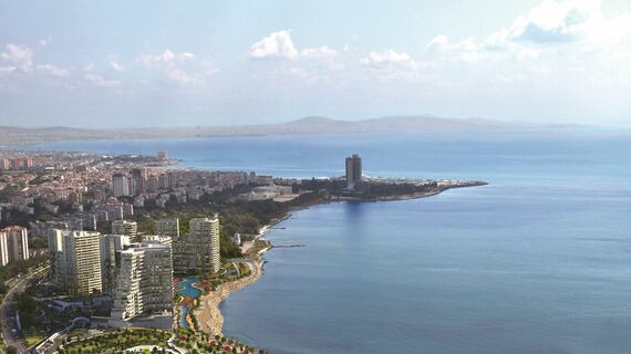 ConceptSystem 77 Ventanas y ConceptWall 50 Muros cortina - Seapearl situado en Istanbul, Turquía