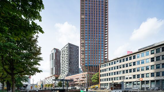 ConceptWall 50 Muros cortina y ConceptPatio 155 Puertas correderas y plegables - CasaNova situado en Rotterdam, los Países Bajos