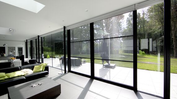 ConceptPatio 155 Puertas correderas y plegables, ConceptSystem 77 Puertas y ConceptSystem 77 Ventanas - House Private House Holsbeek 3 situado en Holsbeek, Bélgica