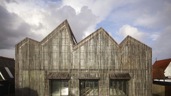 ConceptWall 50 Muros cortina - Museum Kaap Skil Museum van Jutters & Zeelui situado en Texel, los Países Bajos